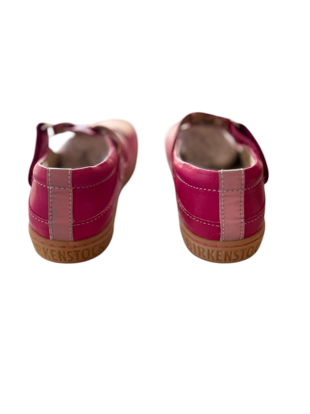 New in Box Birkenstock Abilene Fuschia Adjustable Strap Shoes Size 11 - Picture 4 of 8